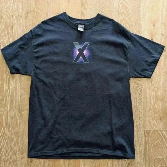 Apple Mac OS X Snow Leopard Hanes Black Promo T-Shirt Mens Size XL - Picture 1 of 9